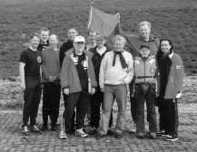Gruppenbild beim Anrudern
