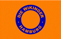 Vereinsflagge der Wikinger